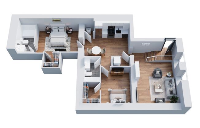 2 beds, 2 baths, 960 sqft, $2,470, Unit 012