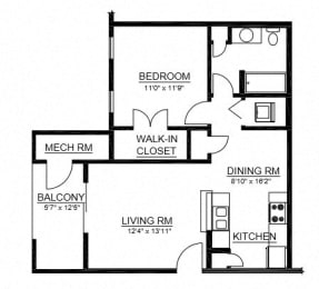 1 bed, 1 bath, 777 sqft, $1,676