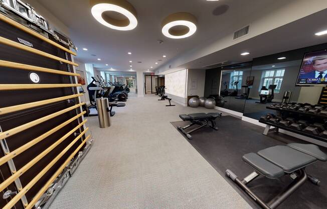Lifting weights or functional training in our expansive fitness center