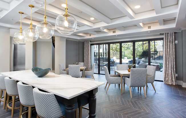 Terrace Cafe at The Apartments at St. Marys, North Carolina