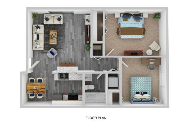 2 beds, 1 bath, 770 sqft, $1,445