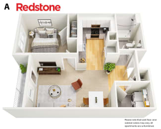 1 bed, 1 bath, 717 sqft, $1,850