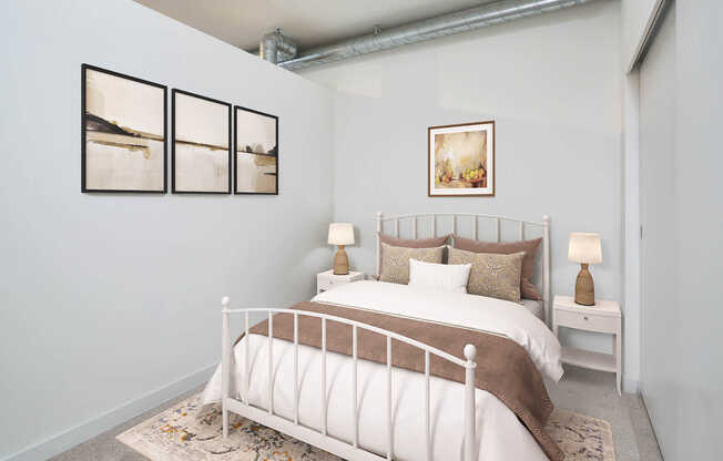 Bedroom with Hard Surface Flooring