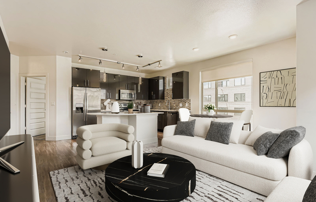 Plan B3: light and bright living room