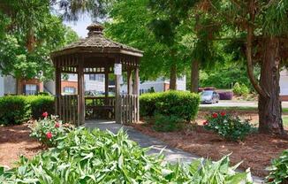 Gazebo Northridge Crossing Apartments in North Raleigh