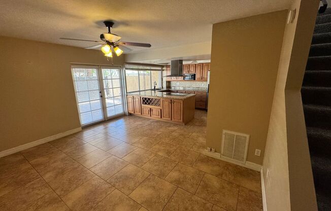 3 Bedroom - 2  Bedroom - 1656 Sq. Ft - Casa Granada East Townhouses