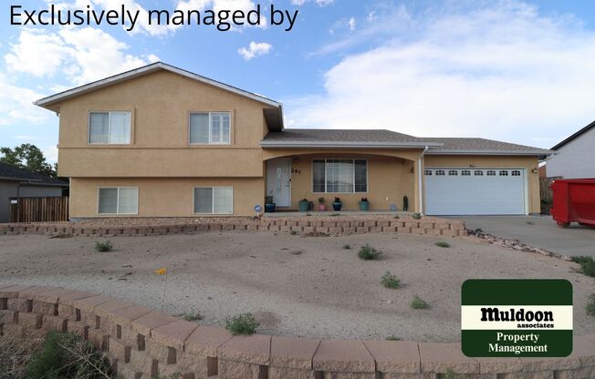 Pueblo West Living Near Desert Sage!  Available Early October!