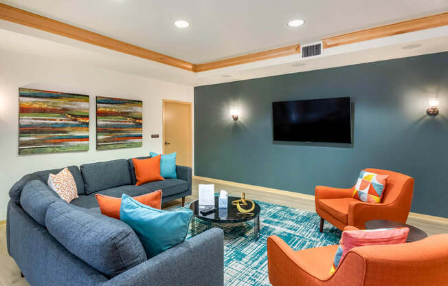 Clubhouse at The Enclave Luxury Apartments