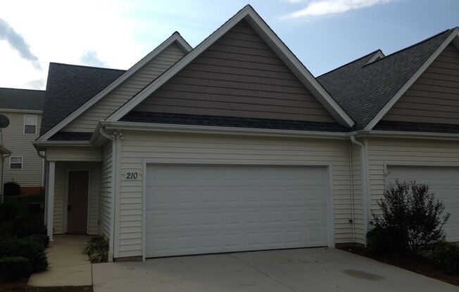 1353SF 2BR 2.5BA 2 car garage