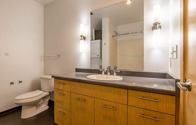 modern bathroom finishes at Mural, Seattle, WA 98116