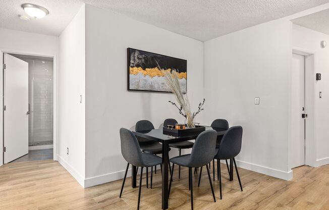 A 6 bedroom, 3 bathroom apartment with a dining/living room & a fully functional kitchen at 1700 Malcolm Unit 101