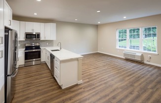 White Stone Counters at The Point at Gateways, New Jersey  