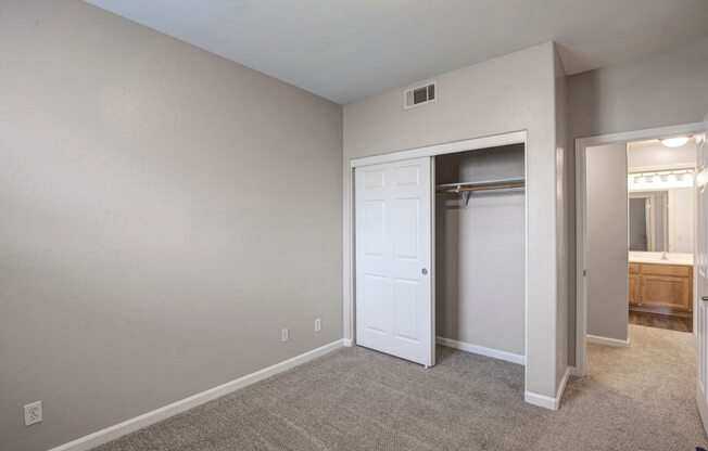 Large Closets - Three Bedroom