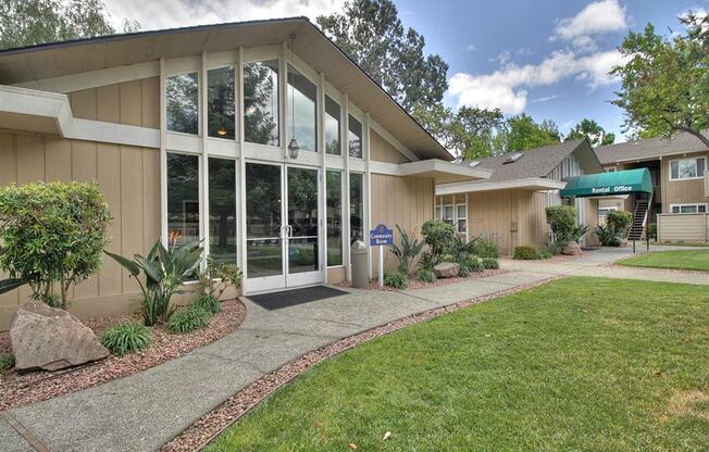 Lush Green Outdoor Spaces at Balboa Apartments, California