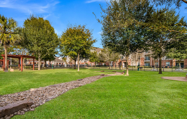 Lush Green Outdoor Spaces at Kingwood Glen, Kingwood, TX, 77339