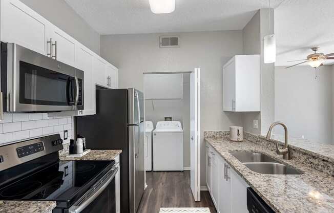 Kitchen With Stainless Steel Appliances