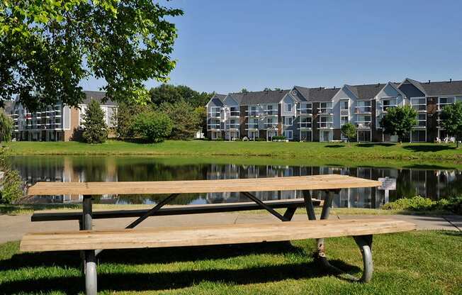 Picnic Areas at The Landings, Westland, Michigan