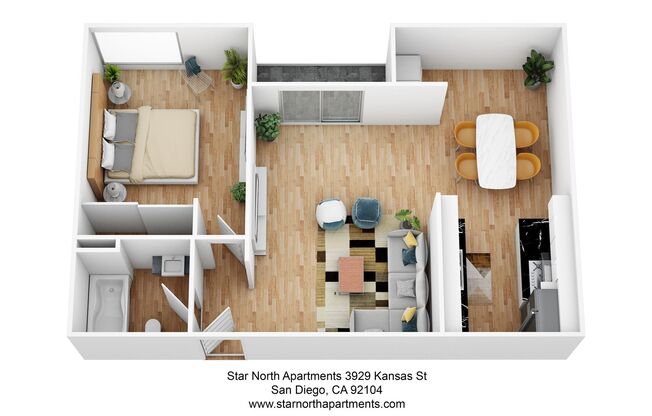 1 bed, 1 bath, 650 sqft, $2,395, Unit 39