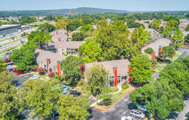 Aerial View of the Lakes