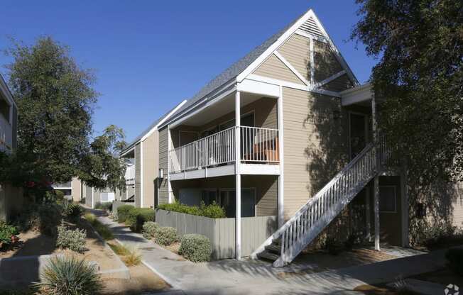 Exterior View of Apartment Building