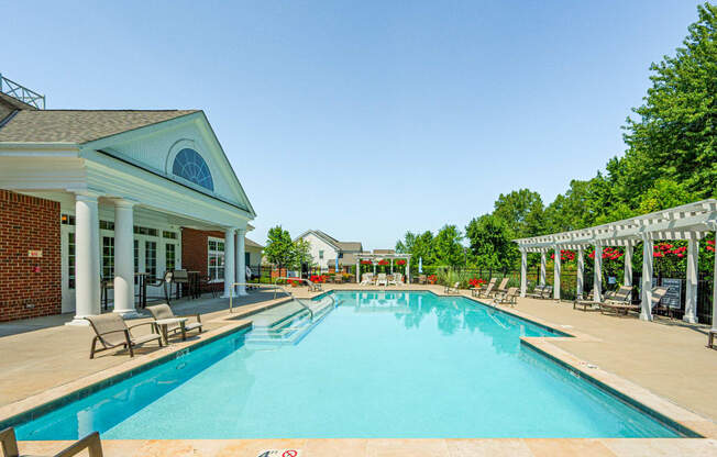 the swimming pool at the resort at glade springs