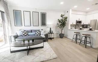 Livingroom at Haven Townhomes at P83 in Peoria Arizona