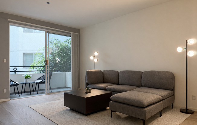 A 2 Bedroom, 2 Bathroom with a dining room and fully functional kitchen at 10600 Wilshire Unit 308