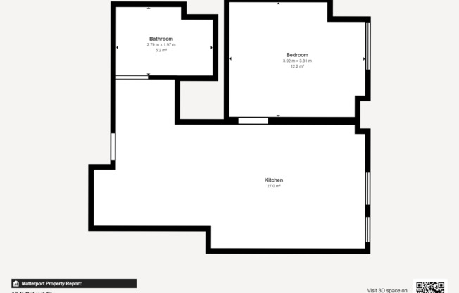 1 bed, 1 bath, 499 sqft, $1,638, Unit HA-811