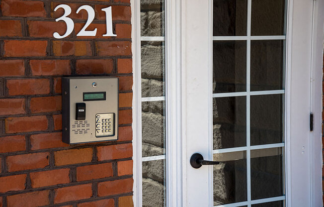 Controlled Access Entries at The Village Lofts, Greensboro, North Carolina