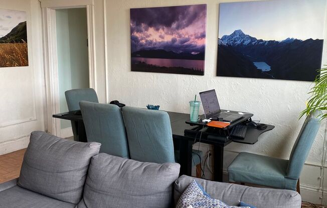 Bright large 1bd with a balcony! Walk to T and BU!