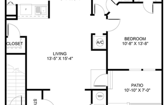1 bed, 1 bath, 823 sqft, $1,650, Unit 1216