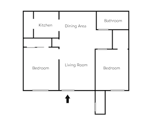 2 beds, 1 bath, 768 sqft, $1,247