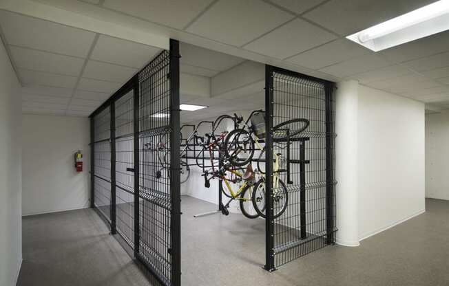 Complimentary Indoor Bike Storage