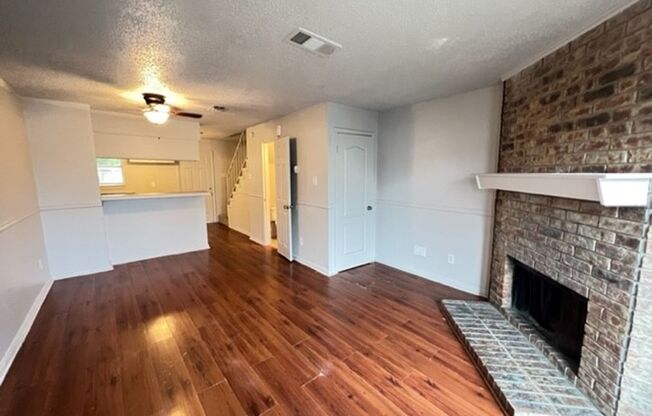 2 story townhome with private fenced yard!