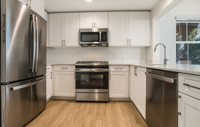 Kitchen with Stainless Steel Appliances