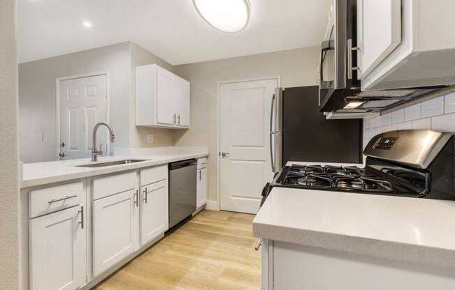 With ample counter space and stylish cabinetry, this kitchen is not only a chef's dream but also a warm, welcoming hub for your home.