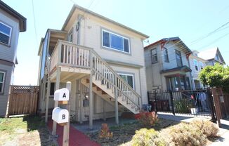 2bed/1 bath walking distance to BART! FREE laundry!
