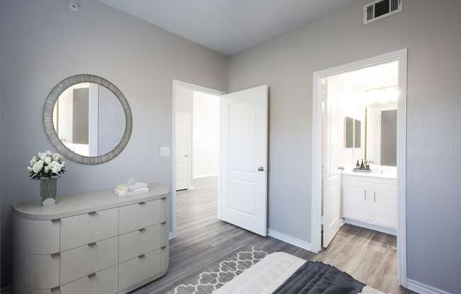 Bedroom at Links at Forest Creek in Round Rock Texas near Austin