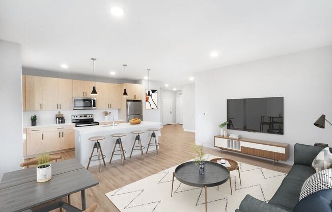 2 beds, 2 baths, 1,179 sqft, $2,800, Unit 4408