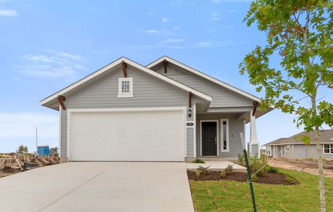 Cute newer 1 story home with Open Floor plan and high ceilings - 220 Car Charger outlet installed!
