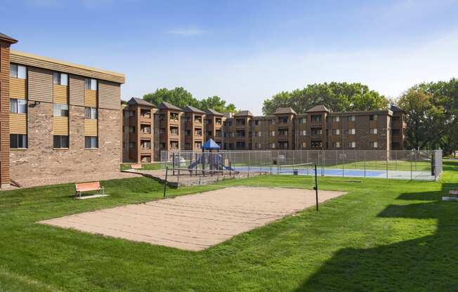 Willow Creek Apartments_Plymouth MN_ outdoor sand volleyball court