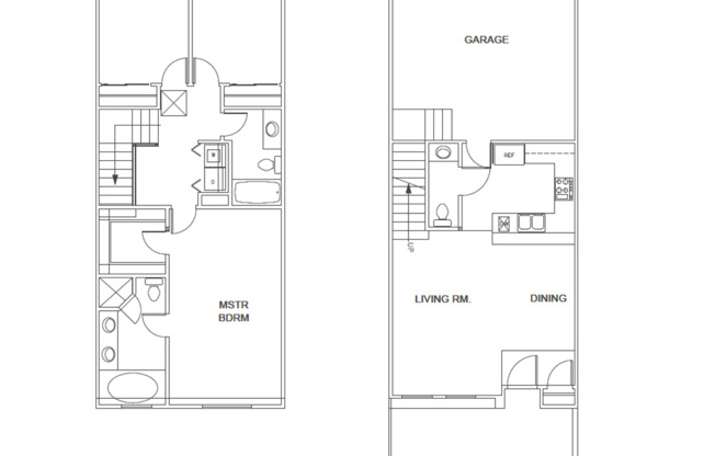 3 beds, 2.5 baths, 1,033 sqft, $2,745, Unit 950