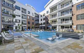 pool at Allusion at West University, Houston, TX