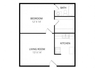 Village at Calais Apartments - Floorplan