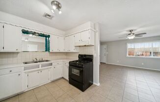 3 beds, 1 bath, $1,295