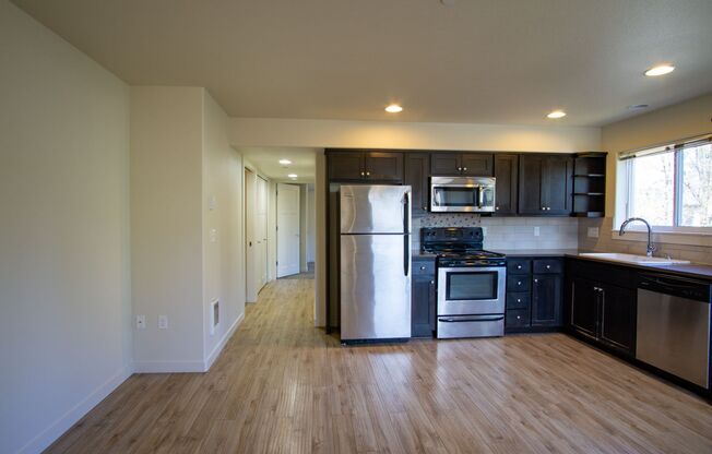 Modern 2 Bedroom with DW, W/D, Patio + Pet OK!