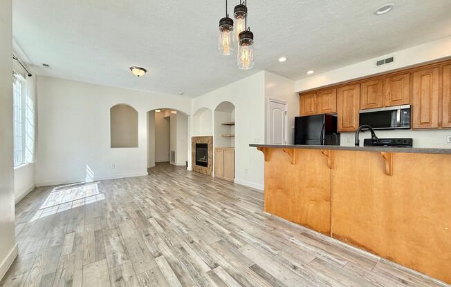FIRST MONTH FREE!! 3-Bed, 2.5-Bath Townhome | Garage + Fenced Yard + Pool, Gym & Playground | West Jordan