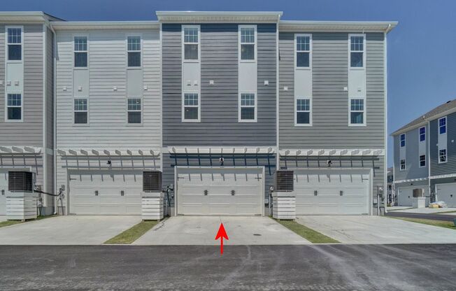 Available 08-05-25! Coastal Luxury Townhome!  Pet Friendly! 2-Car Oversized Garage!