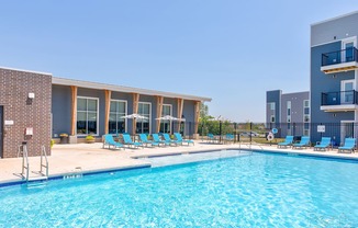 Pool at Lofts at Fox Ridge, Raymore, MO, 64083