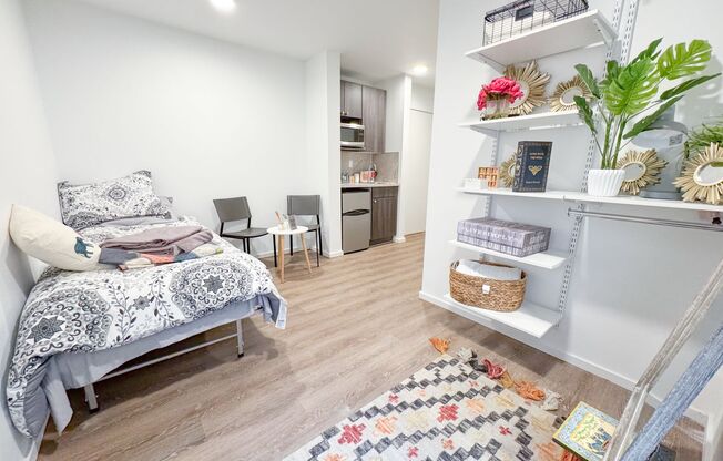 Studio, 1 bath, 186 sqft, $1,150, Unit 227